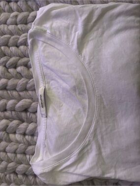 Adam Lippes White Pima Cotton T-shirt